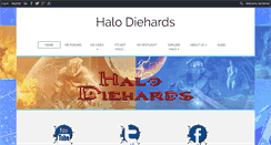 Desktop Screenshot of halodiehards.net